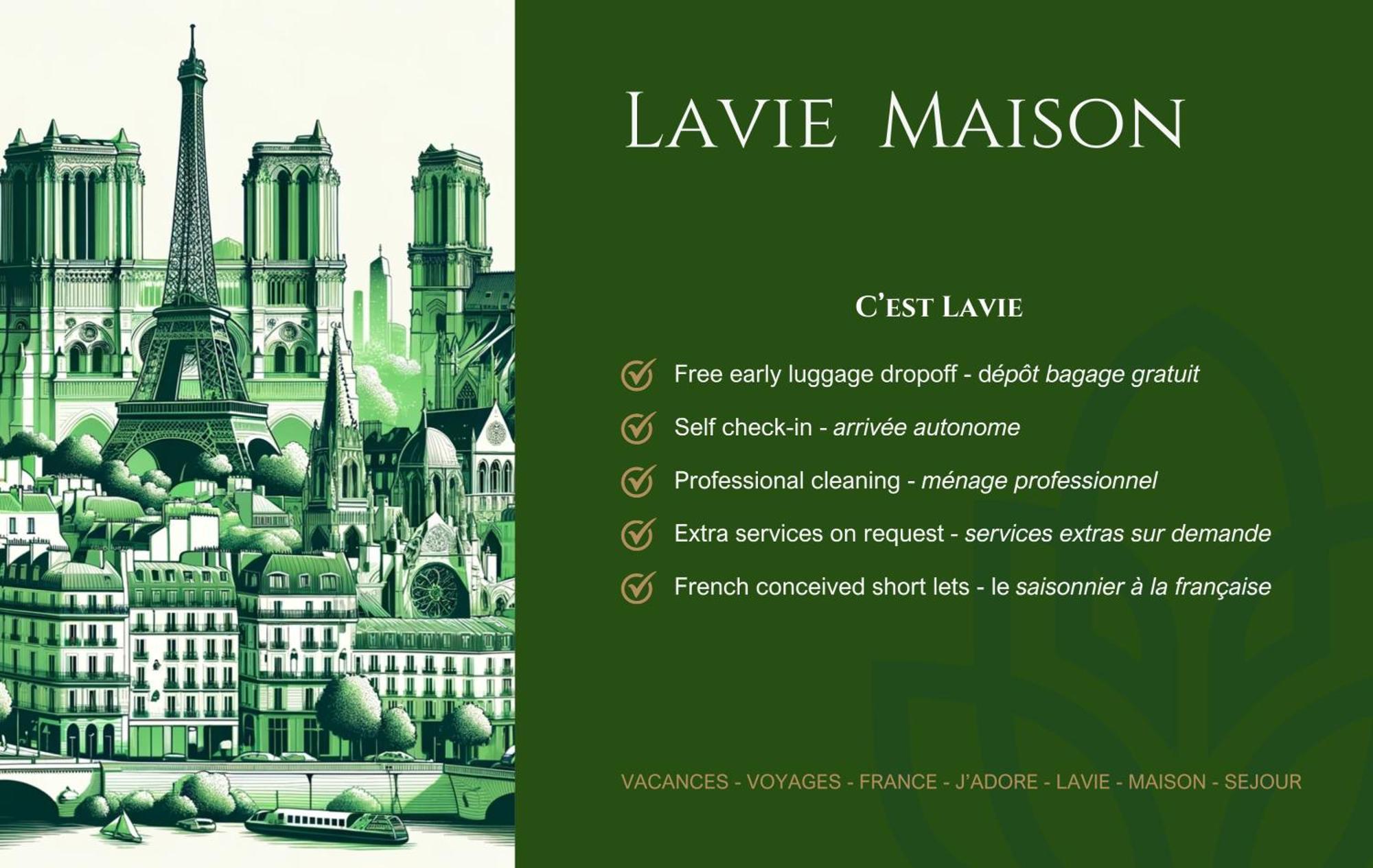 Lavie Maison A C & Sauna ปารีส ภายนอก รูปภาพ